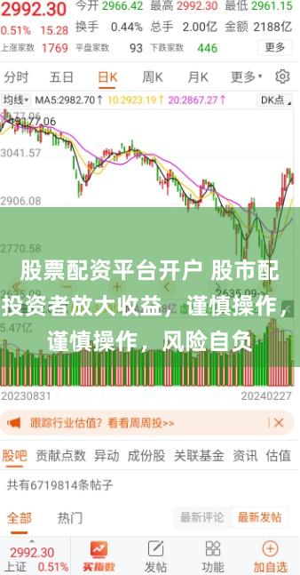 股票配资平台开户 股市配资：助力投资者放大收益，谨慎操作，风险自负