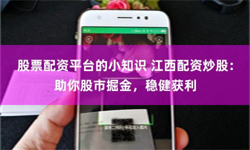 股票配资平台的小知识 江西配资炒股:助你股市掘金,稳健获利